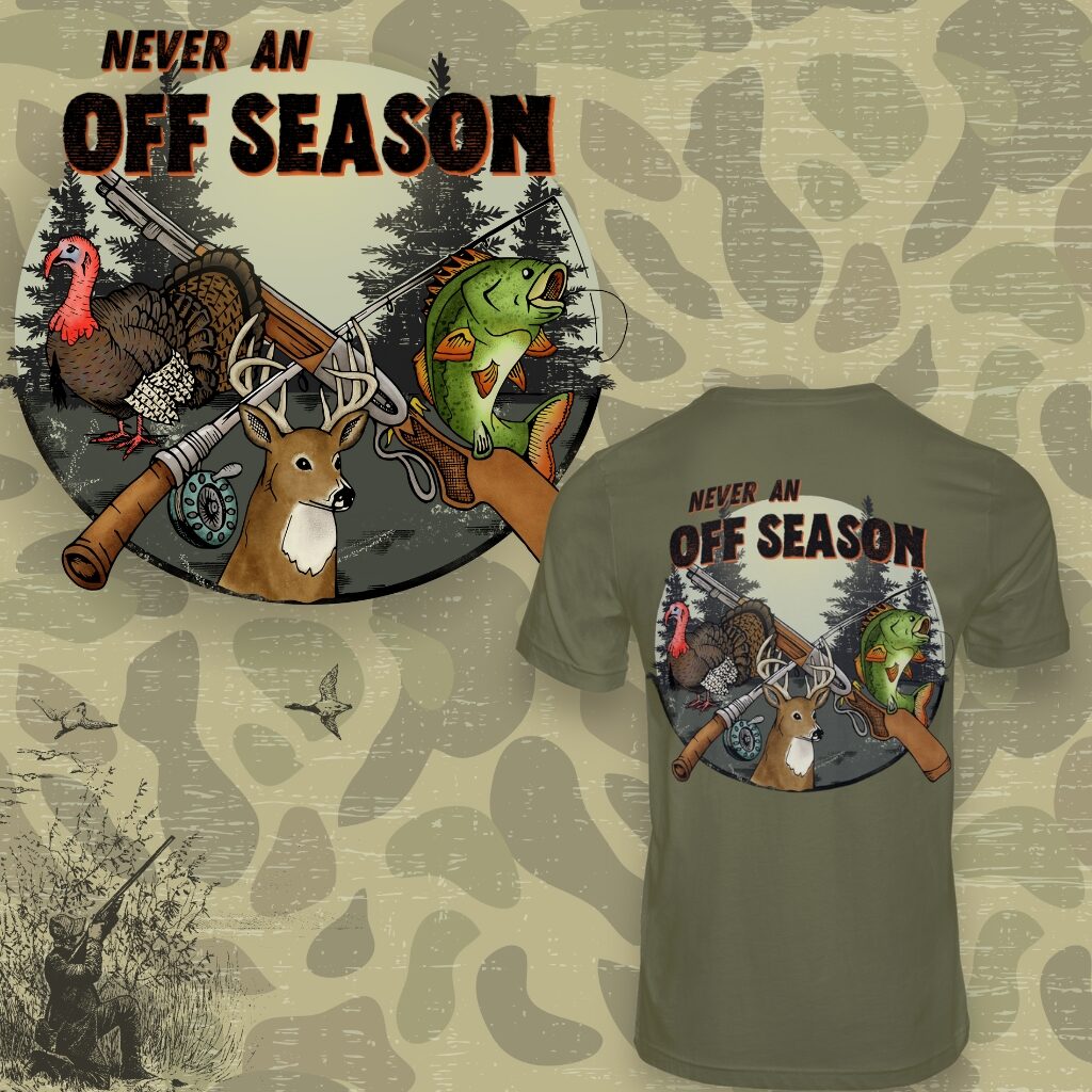 Never An Off Season T-shirt